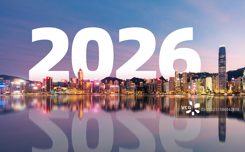 香港城市风光2026年创意组合图片素材