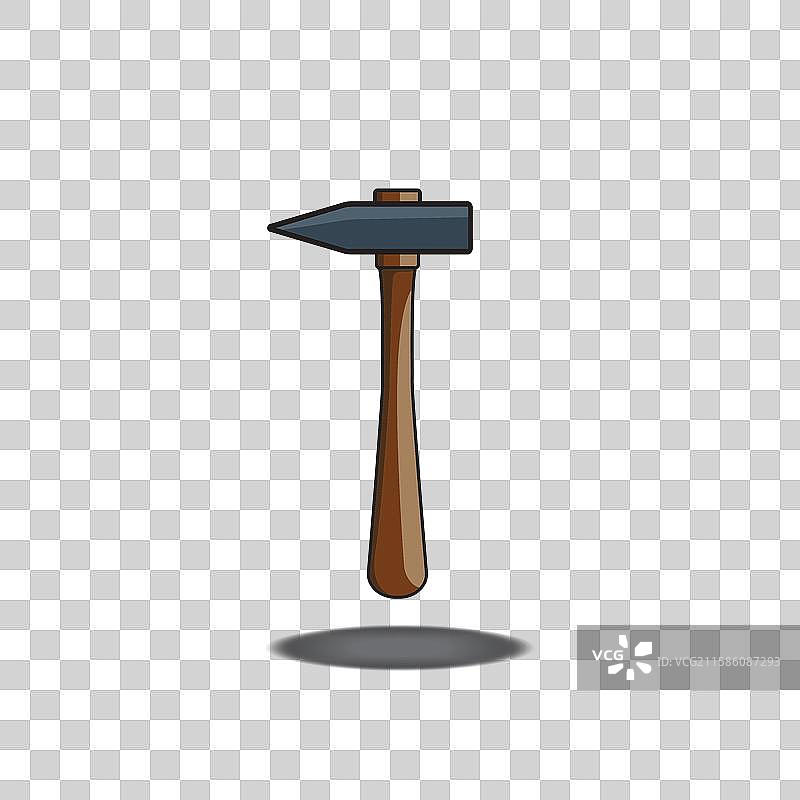 锤子标志设计 创意设计图片素材