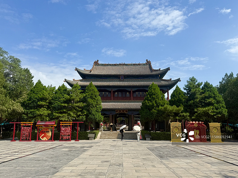 山西省临汾市尧庙图片素材