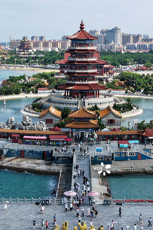 八仙过海——会仙阁图片素材