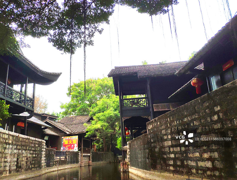 锦绣中华民俗村——小桥流水人家图片素材