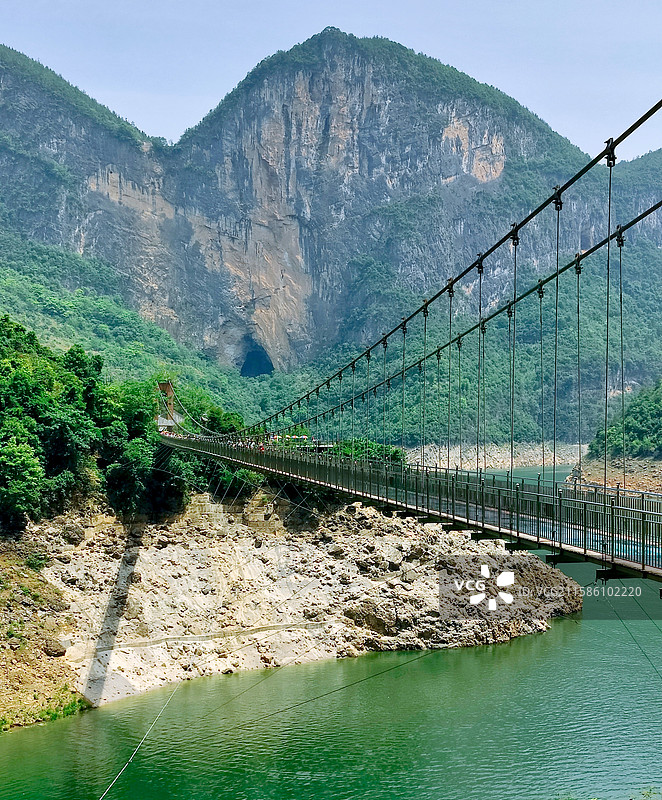 湖北恩施-清江大峡谷-蝴蝶谷图片素材