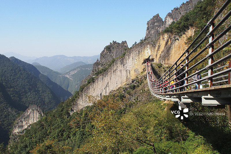 重庆武陵山大裂谷图片素材
