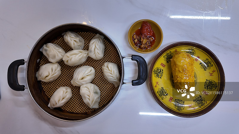 沙县小吃蒸饺图片素材