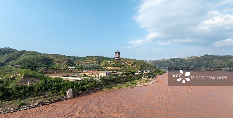 黄河东渡景区二碛天险风光图片素材