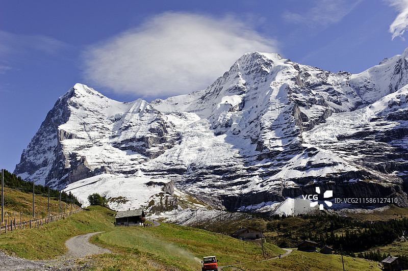 瑞士少女峰图片素材