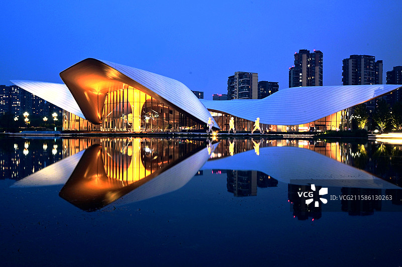 成都天府艺术馆图片素材