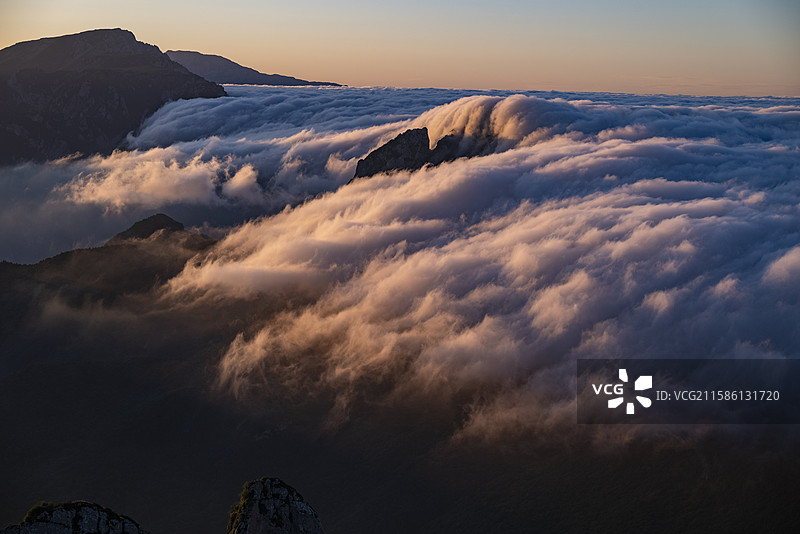 甘肃莲花山国家森林公园图片素材