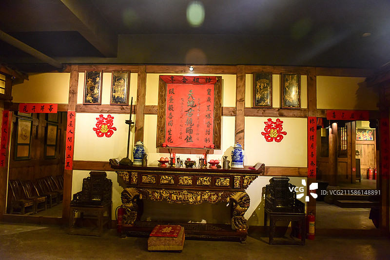 天地君亲师位家神牌位图片素材