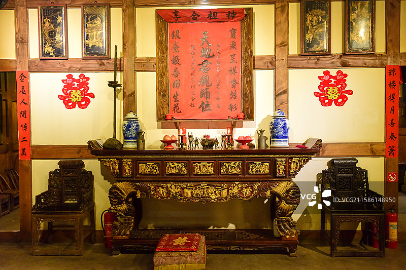 天地君亲师位家神牌位图片素材