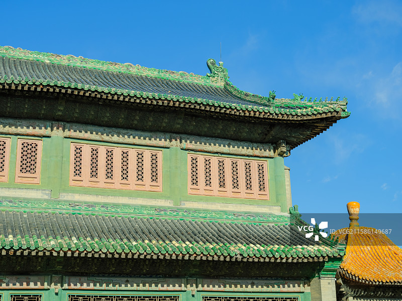 北京故宫博物院（紫禁城）-文渊阁图片素材