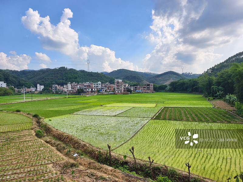 田园风光图片素材