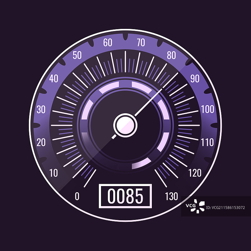速度计汽车控制面板设计图片素材
