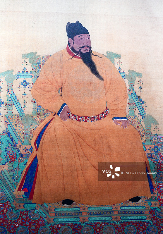 朱棣画像图片素材