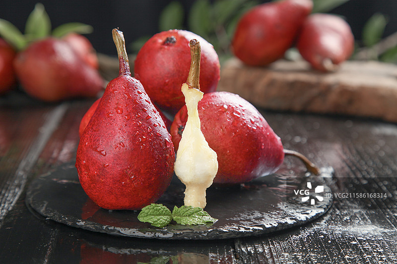 红啤梨图片素材