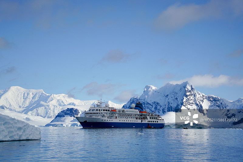 南极邮轮图片素材