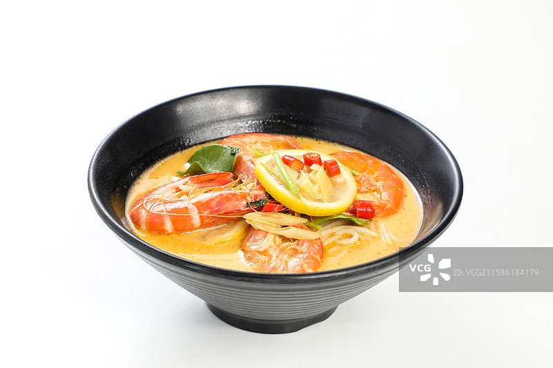 鲜虾面图片素材