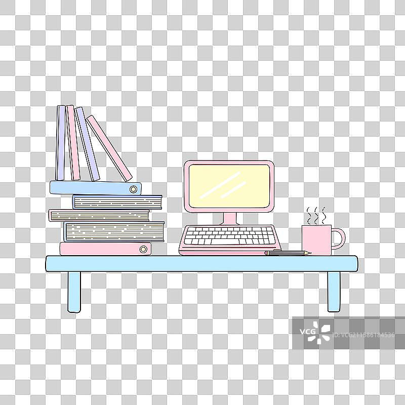 学习书桌教育元素图片素材