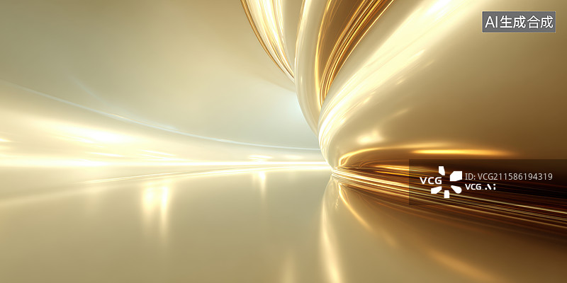 【AI数字艺术】金色梦幻数字背景图片素材