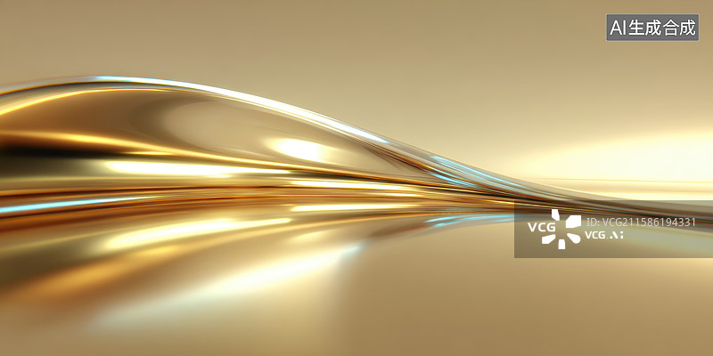 【AI数字艺术】金色梦幻数字背景图片素材