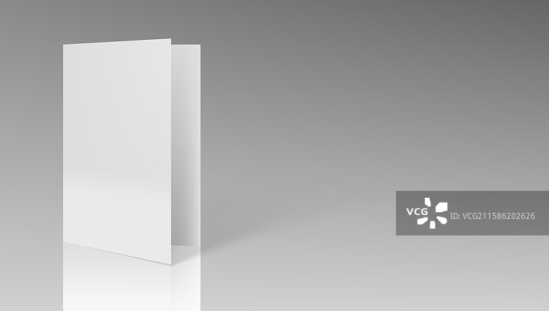 空白的A3、A4或A5白纸横幅图片素材