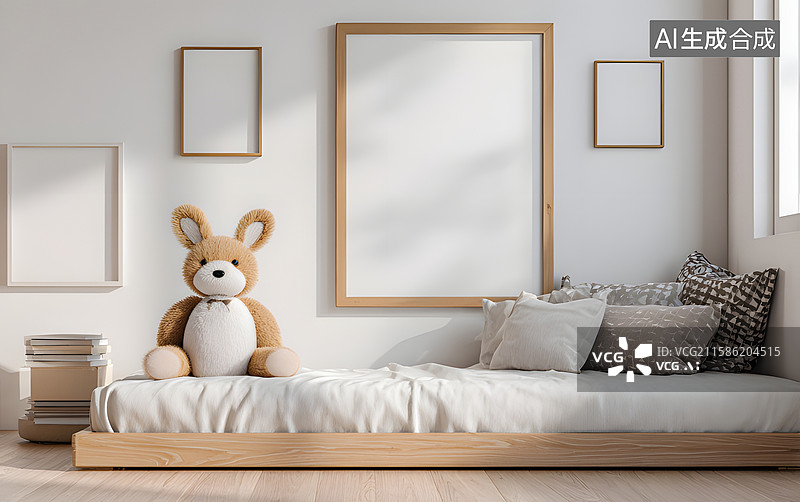 【AI数字艺术】婴儿房图片素材