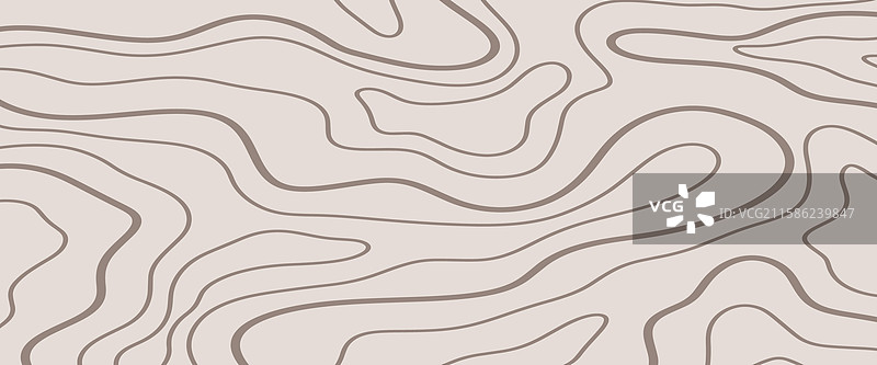 波状抽象图案的地形图背景图片素材