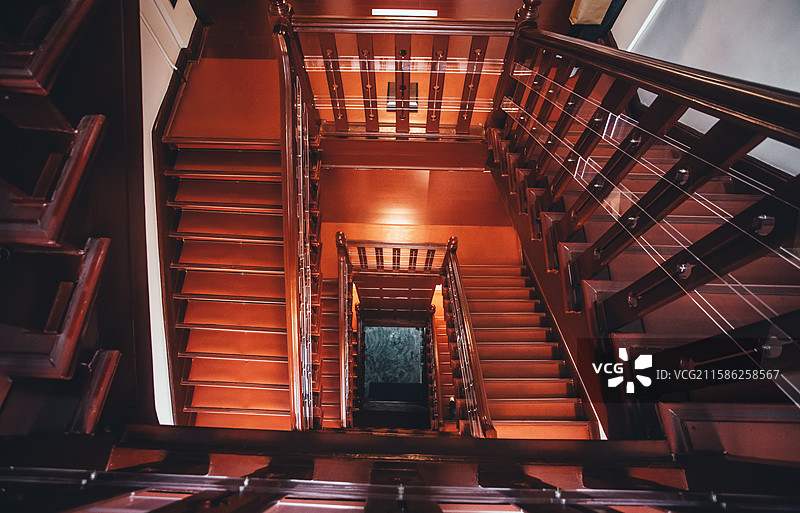 北京大学红楼(中国共产党早期北京革命活动纪念馆)建筑外观与室内展厅布置图片素材