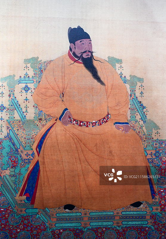 朱棣画像图片素材