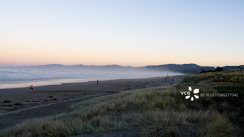 新西兰基督城新布莱顿码头 | New Brighton Pier, Christchurch, Ne图片素材