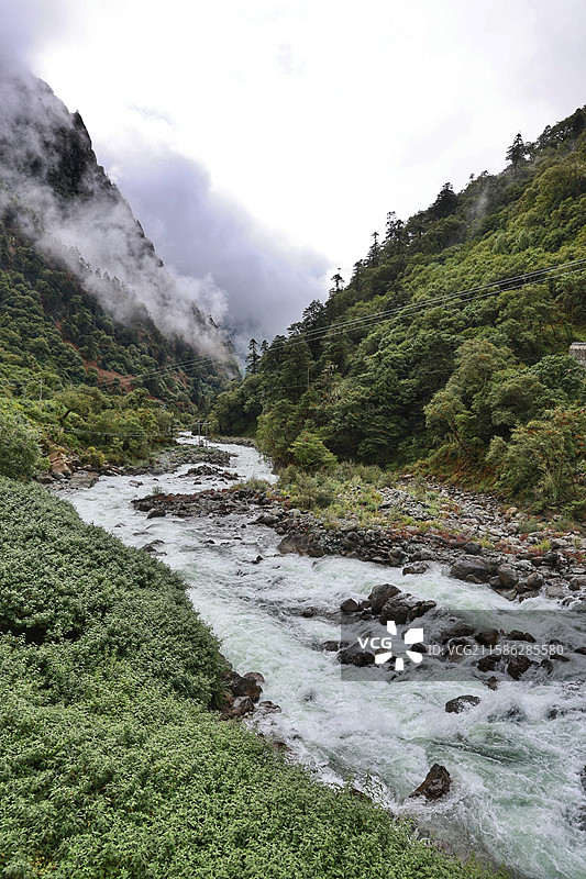 西藏隆子县扎日乡美丽风光图片素材