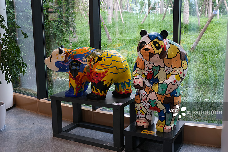 四川成都大熊猫繁育研究中心图片素材