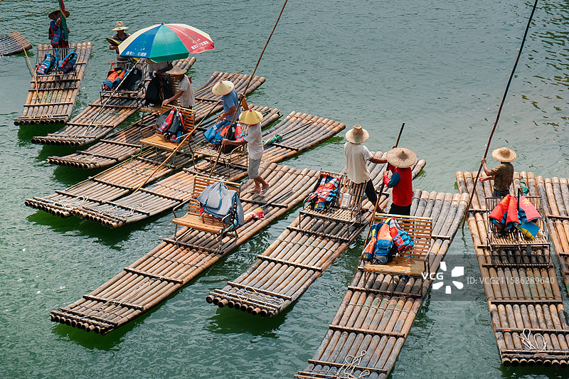 桂林阳朔山水美景图片素材