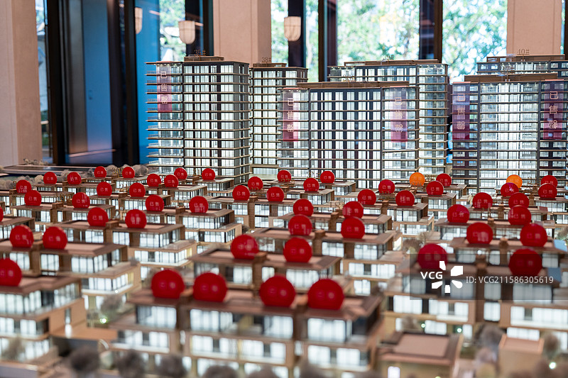 楼盘售楼处空间环境设计图片素材