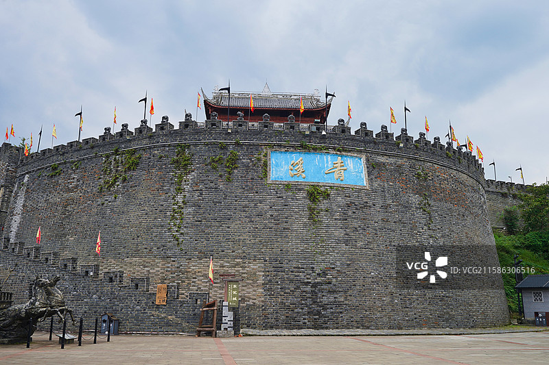 四川广元青川县青溪古城图片素材