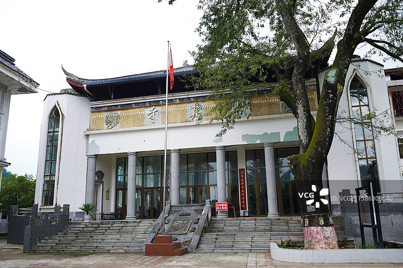 四川广元青川县青溪古城图片素材
