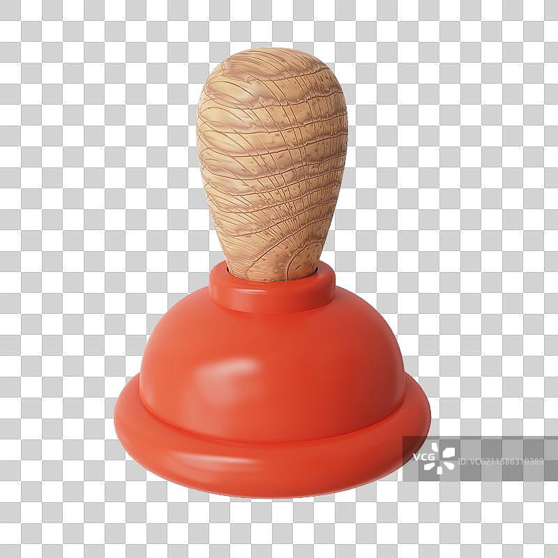 马桶塞工具插画图片素材