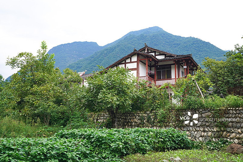 四川广元青川县青溪镇阴平村图片素材