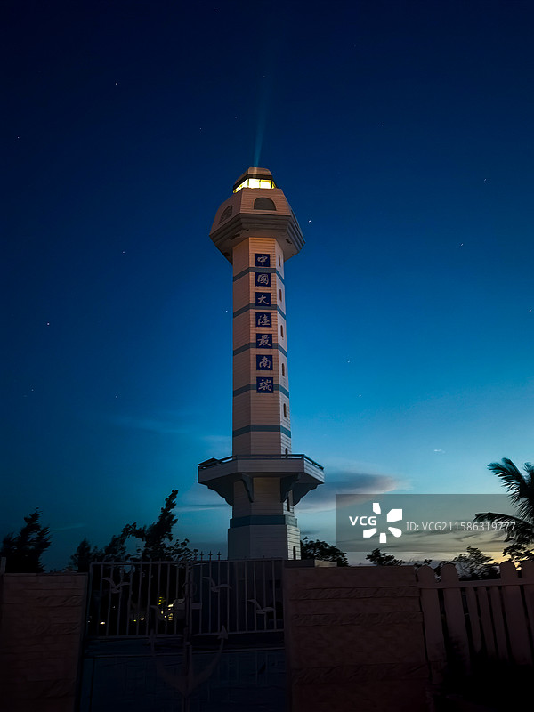 中国大陆南极村灯塔图片素材