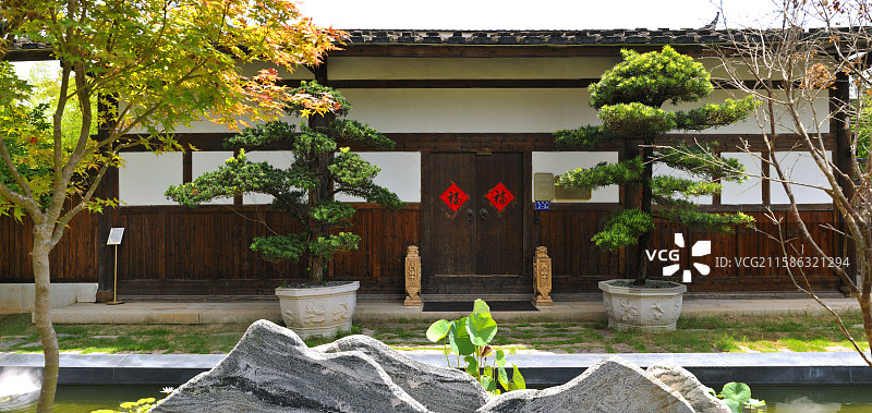 福州历史建筑-梁厝2号古民居图片素材