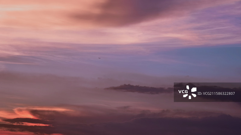 醉人的晚霞图片素材