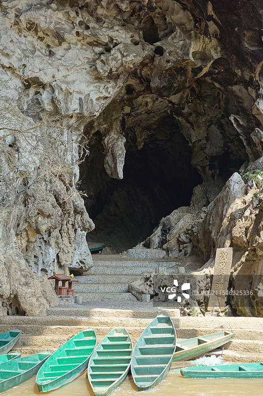 云南省文山州广南县坝美村：桃源洞图片素材