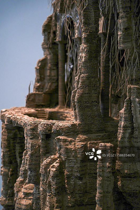 日本石川金泽21世纪美术馆手工艺术品硬板纸刺绣图片素材