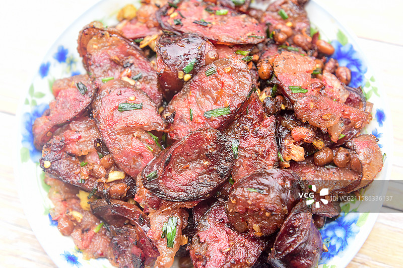 农家腊肠川味腊肠农家腌制香肠图片素材