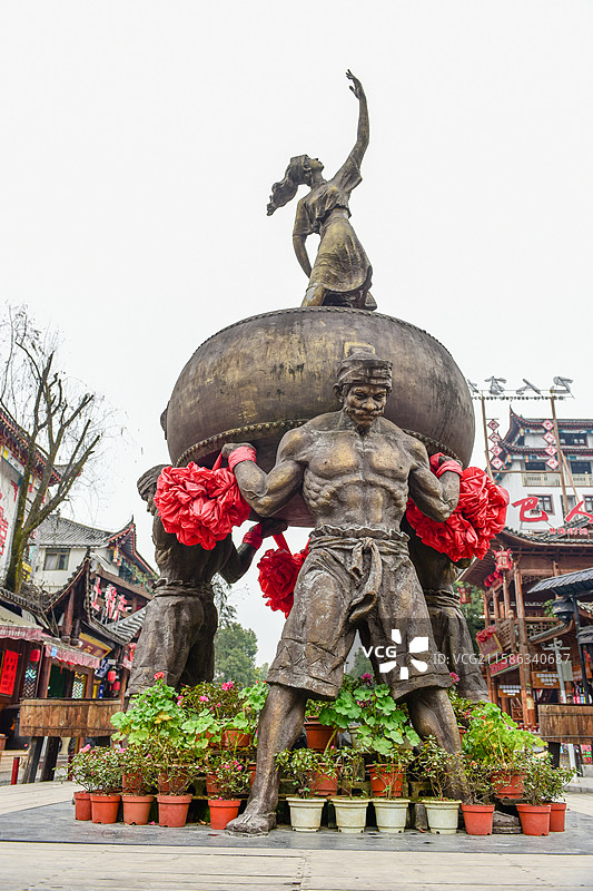 5A景区湖北恩施女儿城图片素材