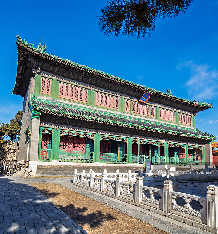 北京故宫博物院（紫禁城）-文渊阁图片素材