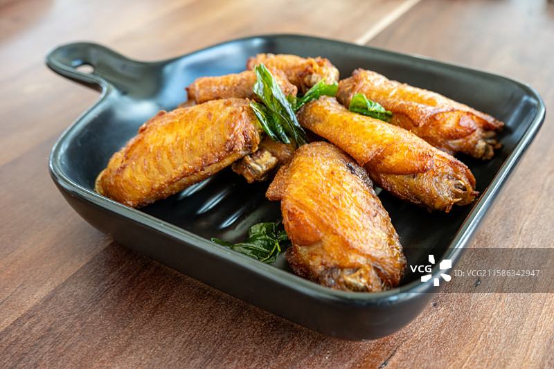 烤鸡翅膀图片素材