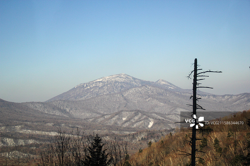 蓝天下的田野风景图片素材