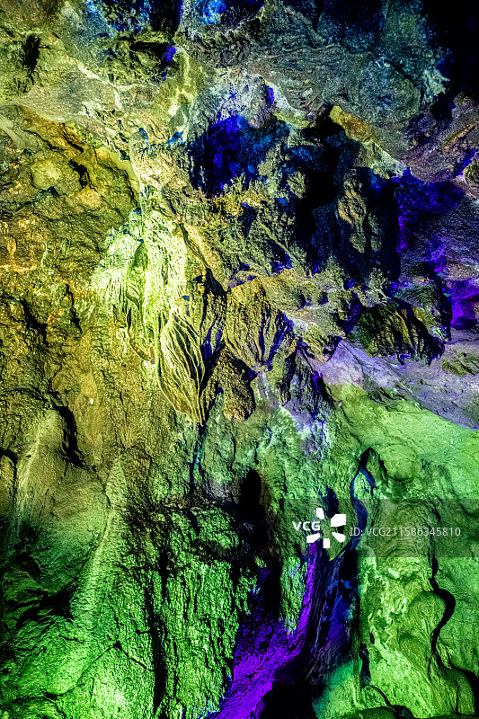 玉华洞 雷公洞 福建三明将乐县玉华古洞风景名胜 喀斯特地貌溶洞图片素材