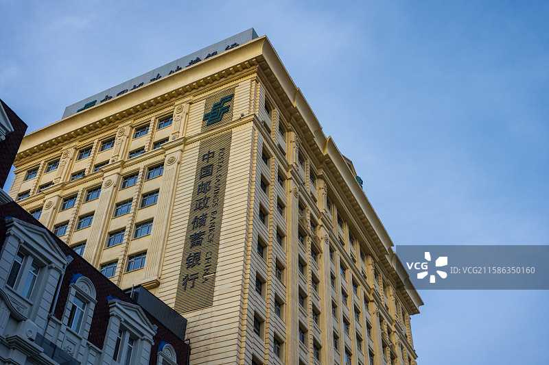 中国邮政储蓄银行大楼外观图片素材